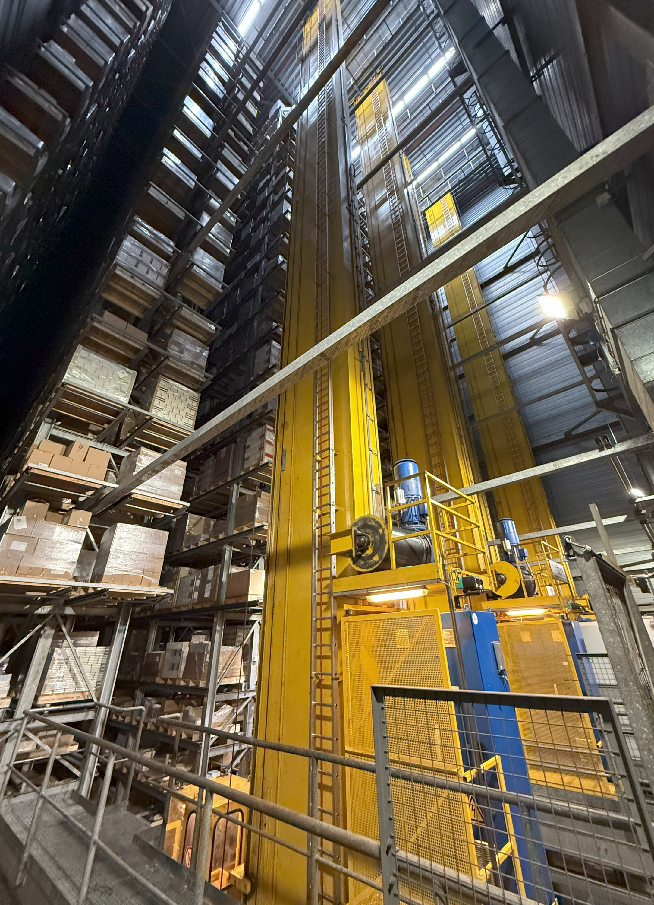 Modernisation of five high-bay cranes and WCS at CB